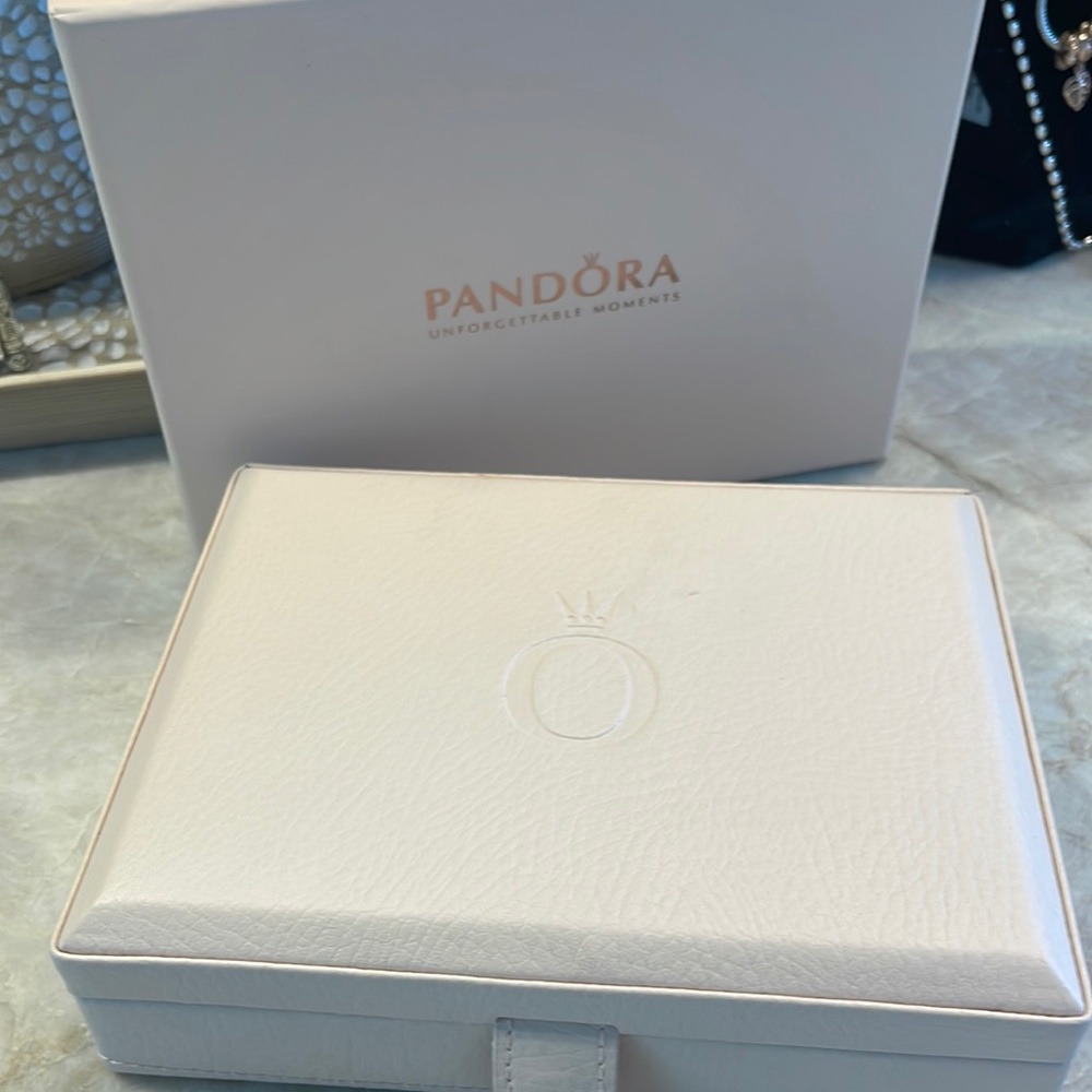 Authentic Pandora jewelry box.